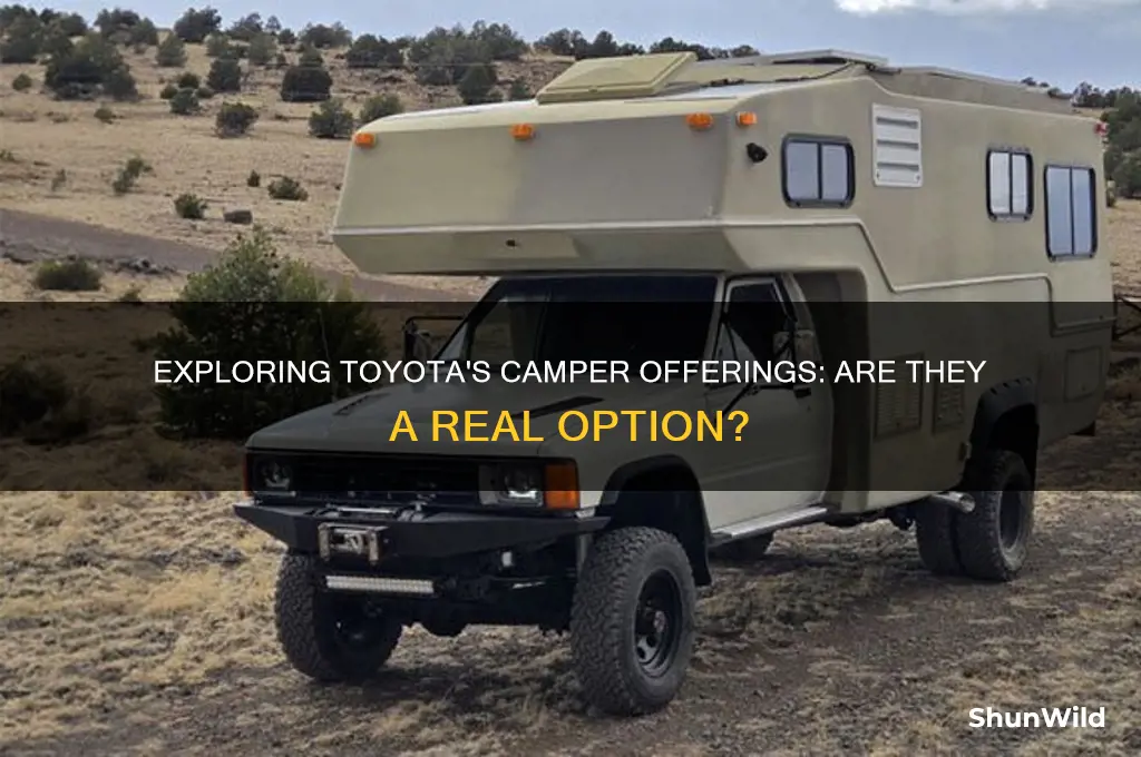 does toyota make a camper
