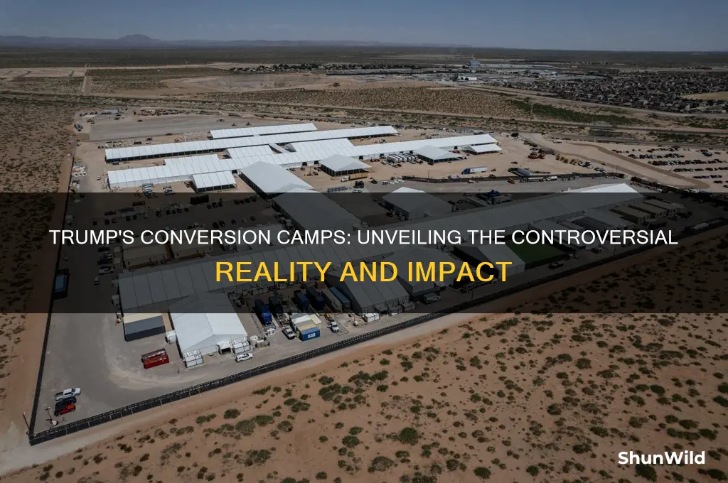 does trump conversion camps