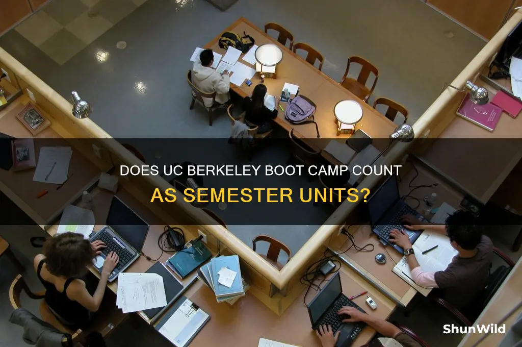does uc berkeley boot camp count semester units