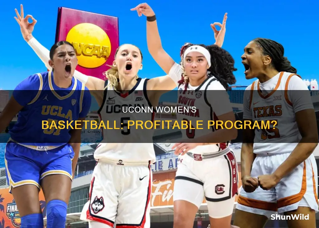 does uconn womens basketball turn a profit