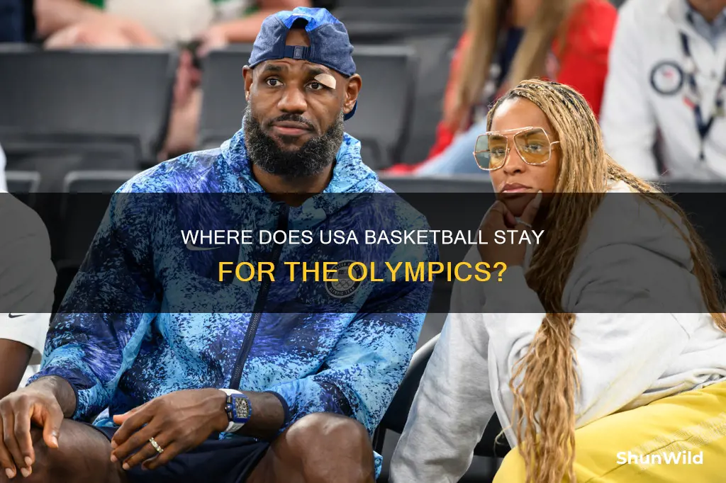does usa basketball stay in olympic village