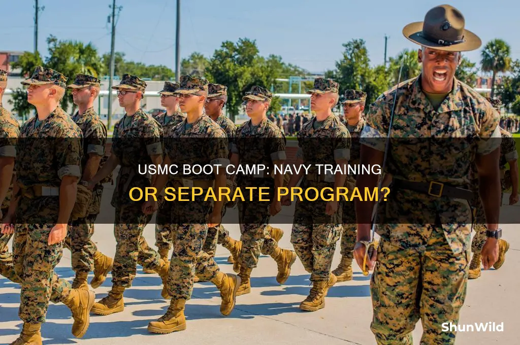 does usmc have to go to navy boot camp