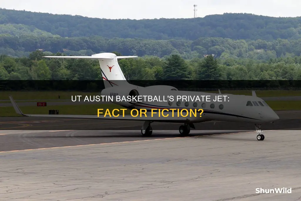 does ut austin basketball have a private jet