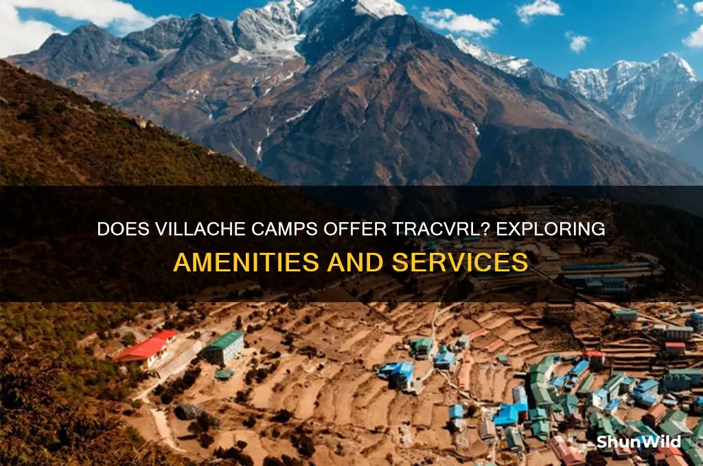 does villache camps offer tracvrl
