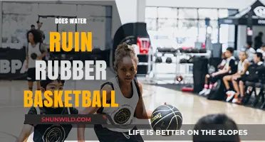 How Water Affects Your Rubber Basketball