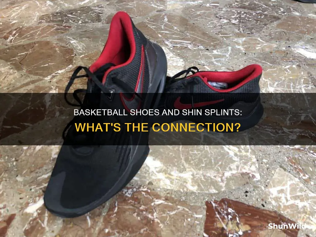 does wearing the wrong basketball shoes give you shin splints