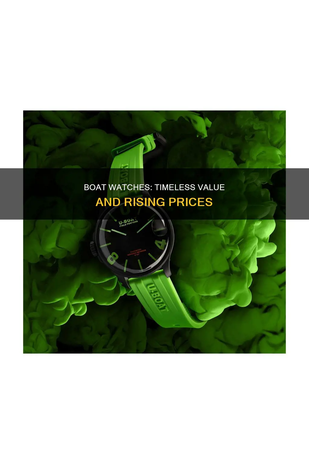 does you boat watches value go up