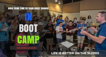 Boot Camp's Impact: How Your Voice Tone Evolves Under Pressure