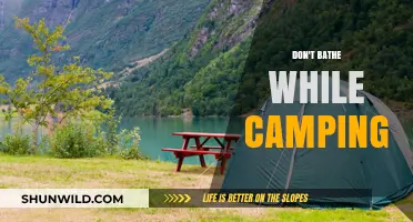 Skip the Shower: Why Bathing While Camping Isn't Necessary
