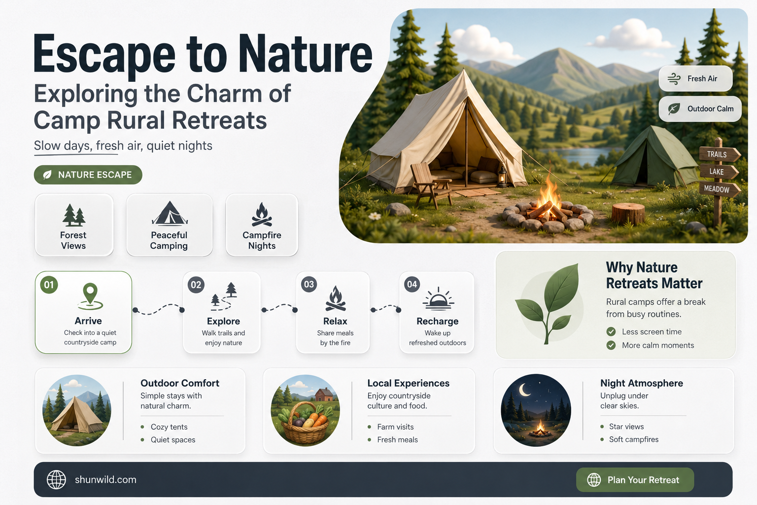 are camp rural retreat