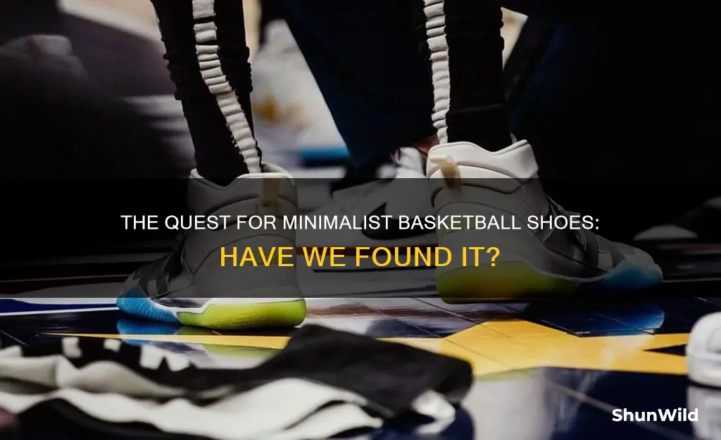 has a minimalist basketball shoe been made