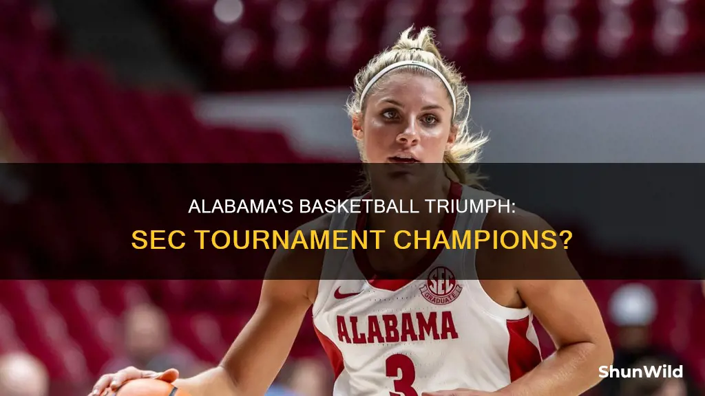 has alabama ever won the sec tournament in basketball