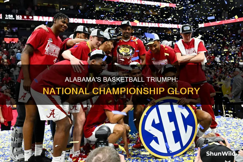 has alabama won a national championship in basketball