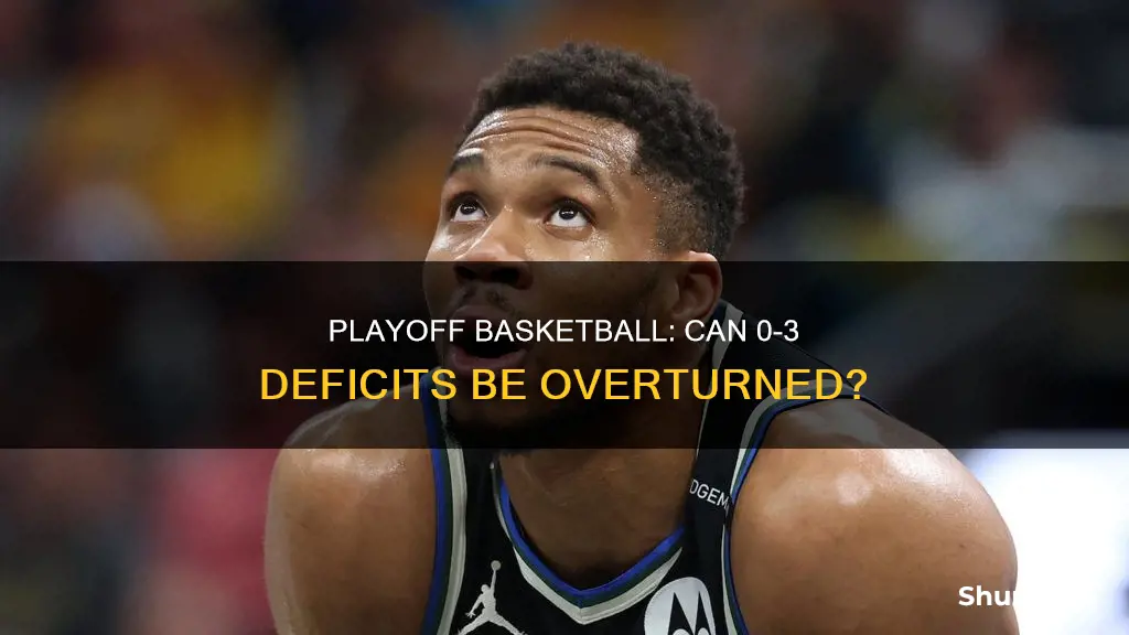 has an 0-3 playoff series ever been won basketball
