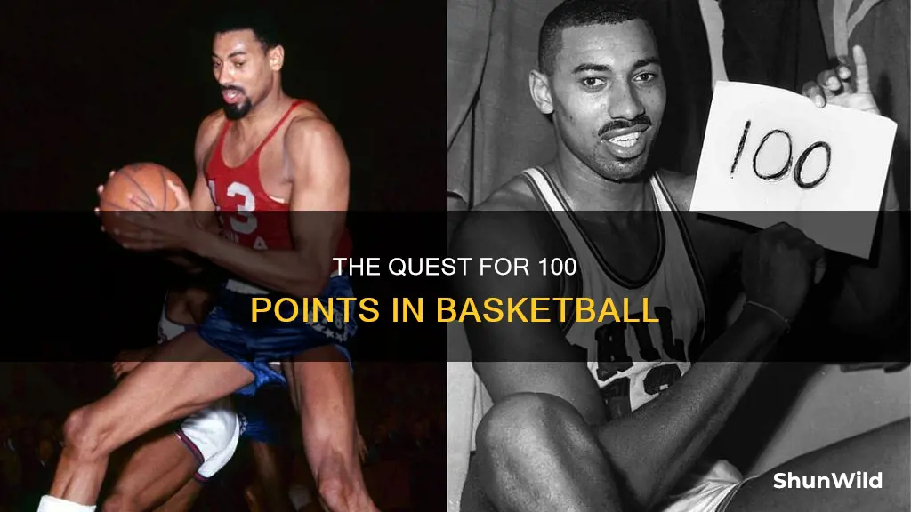 has anybody score 100 points in basketball