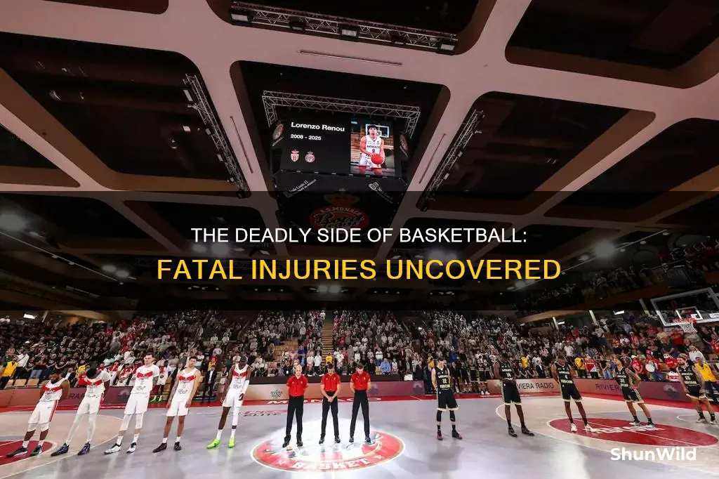has anyone died from a basketball