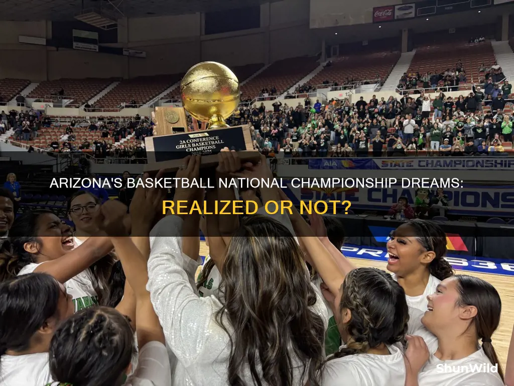 has arizona ever won a national championship in basketball
