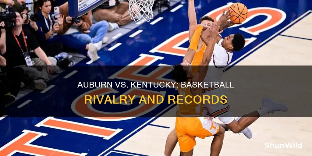 has auburn basketball record against kentucky