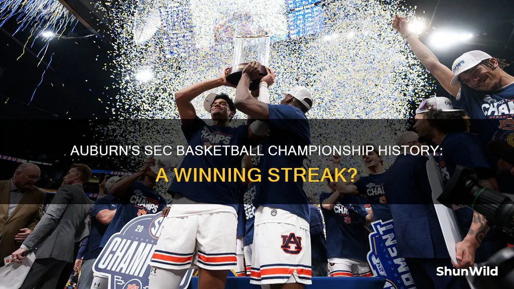 has auburn ever won sec championship basketball