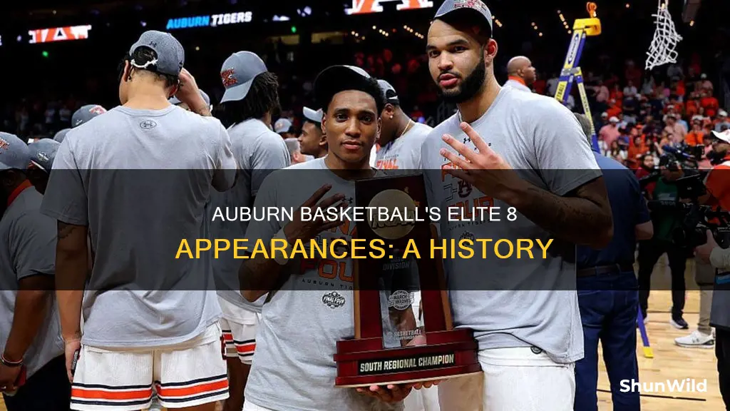 has auburn university basketball ever been to elite 8