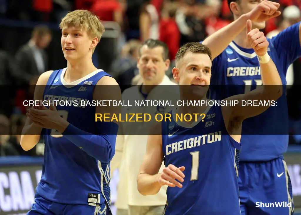 has creighton ever won a national championship in basketball