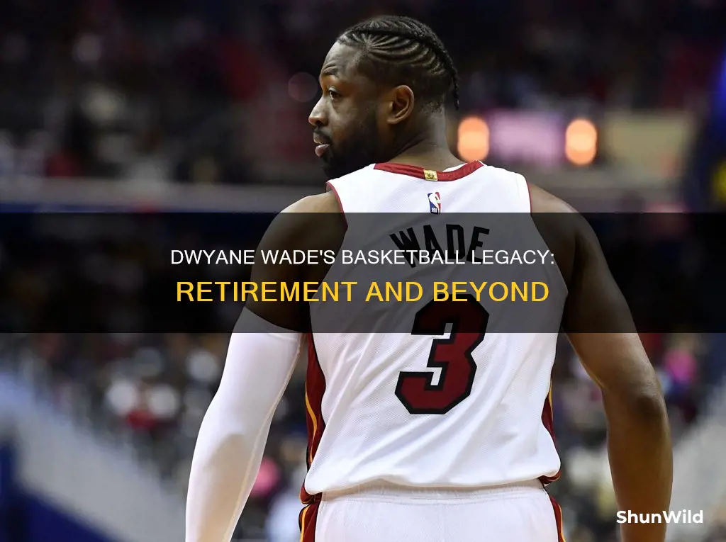 has dwyane wade retired from basketball