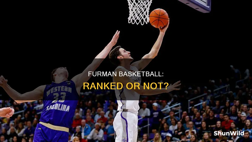 has furman basketball ever been ranked