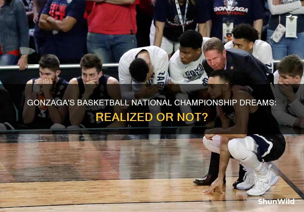 has gonzaga ever won a national championship in basketball
