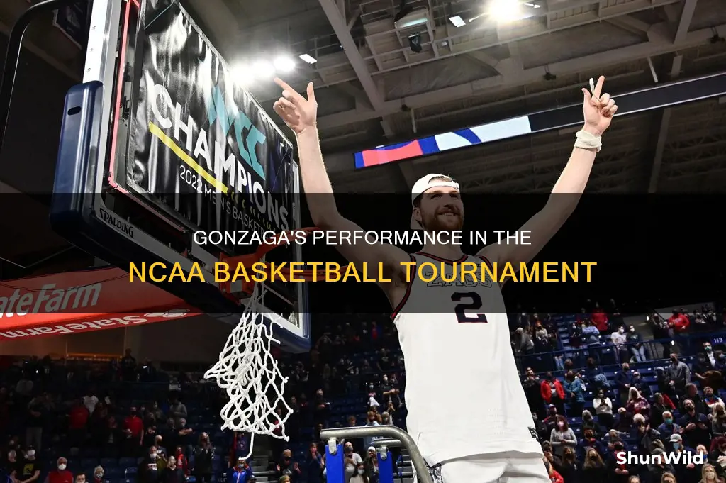 has gonzaga ever won the nc double a basketball tournament