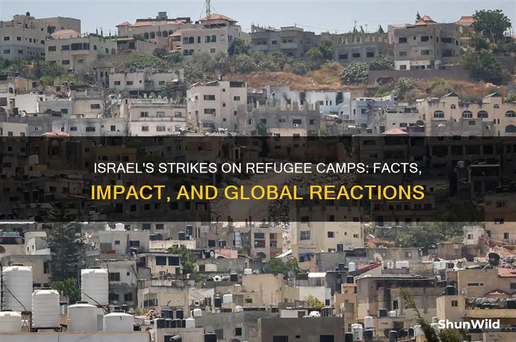 has israel bombed refugee camps