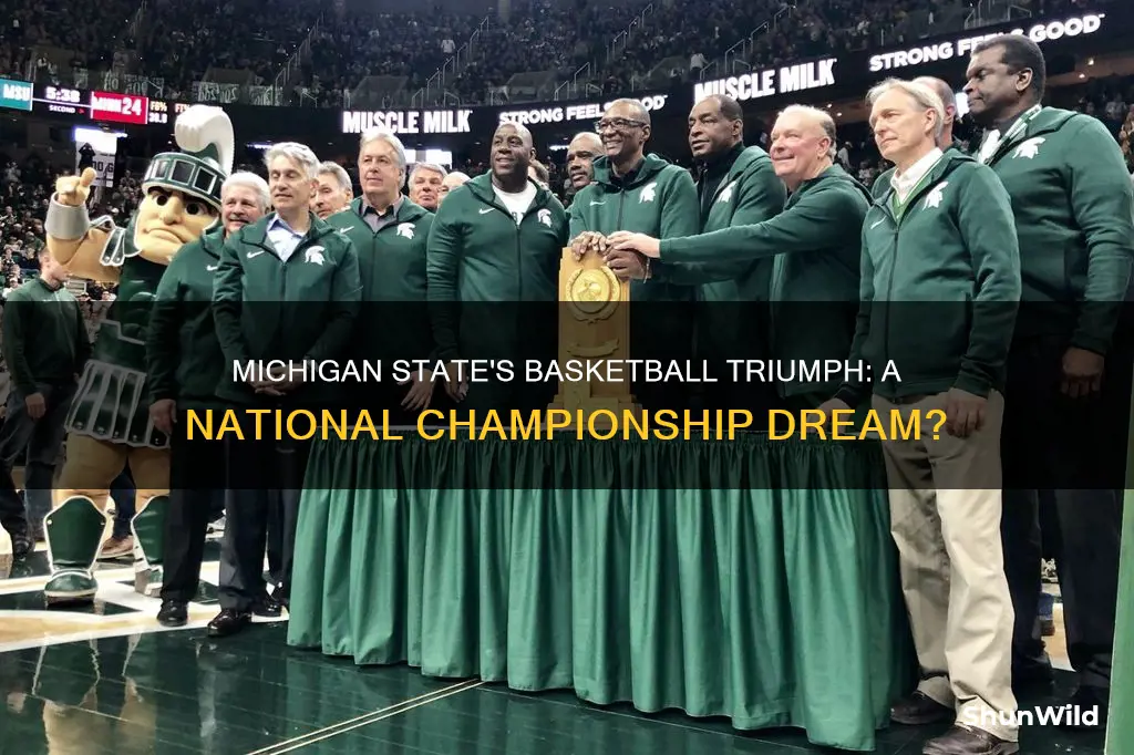 has michgan st ever won the national basketball championship