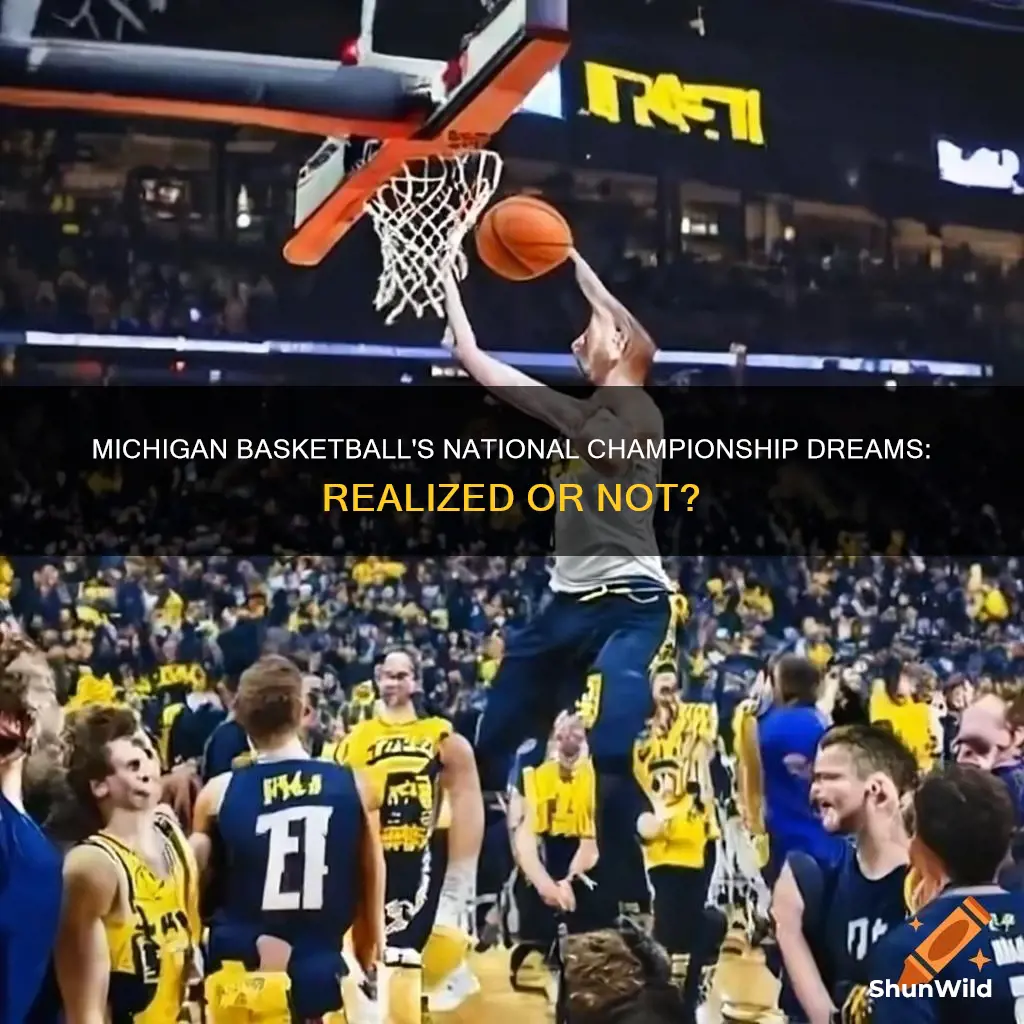 has michigan basketball won a national championship