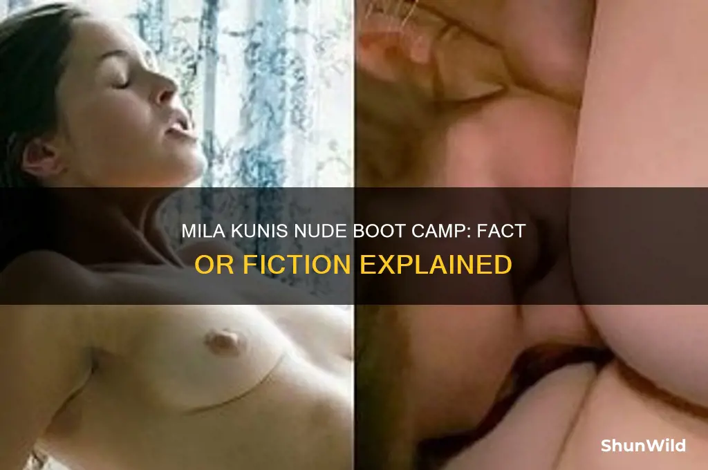 has mila kunis nude boot camp