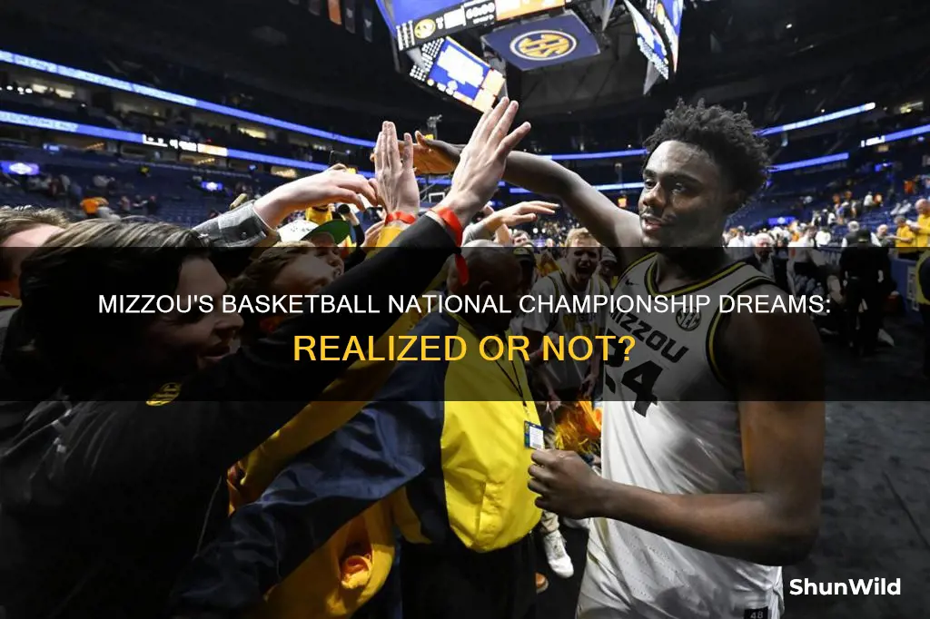 has mizzou ever won a national championship in basketball