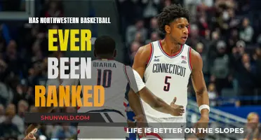 The Northwestern Basketball Team's Historic Ranking Triumph