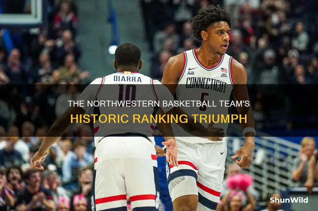 has northwestern basketball ever been ranked