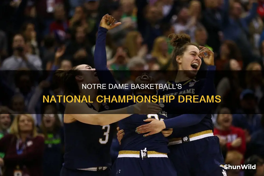 has notre dame basketball ever won a national championship