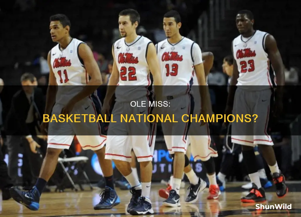 has ole miss ever won a national championship in basketball
