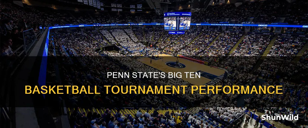 has penn state ever won the big ten basketball tournament