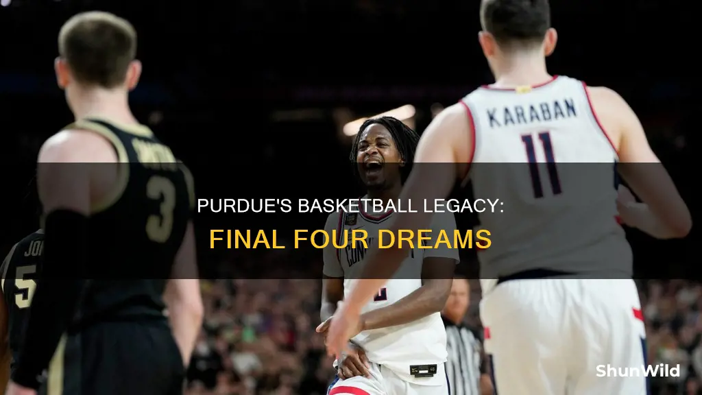 has purdue been in the final four in basketball