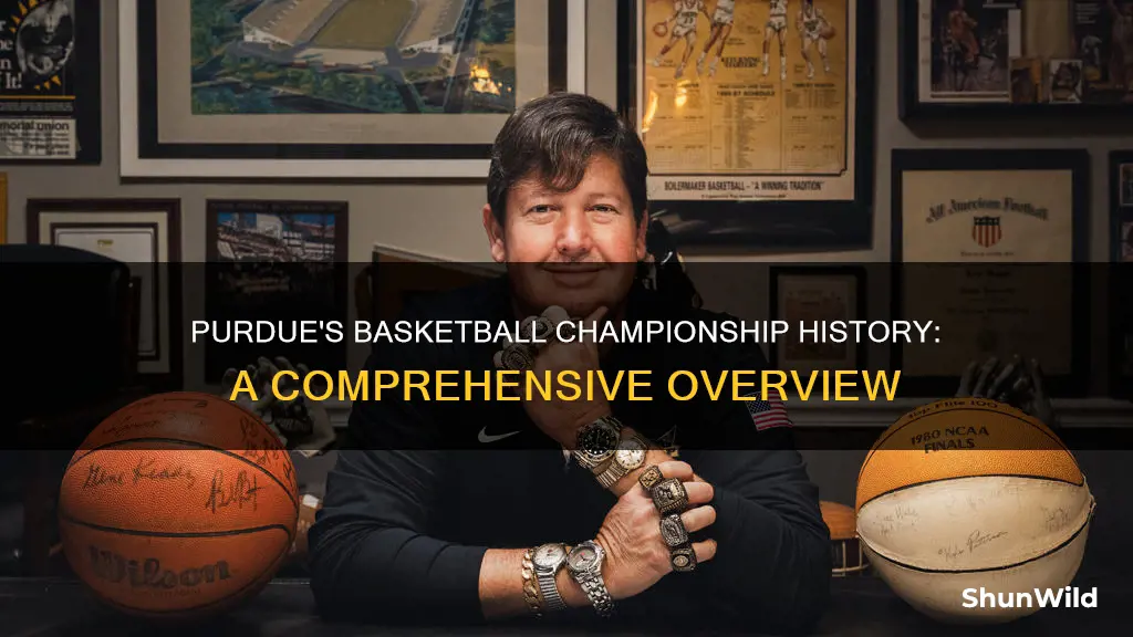 has purdue ever been to a basketball championship