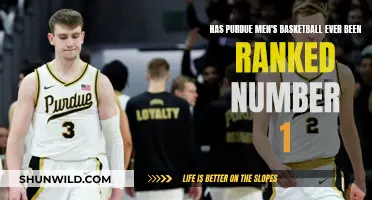 Purdue Men's Basketball: Ranked Number One?