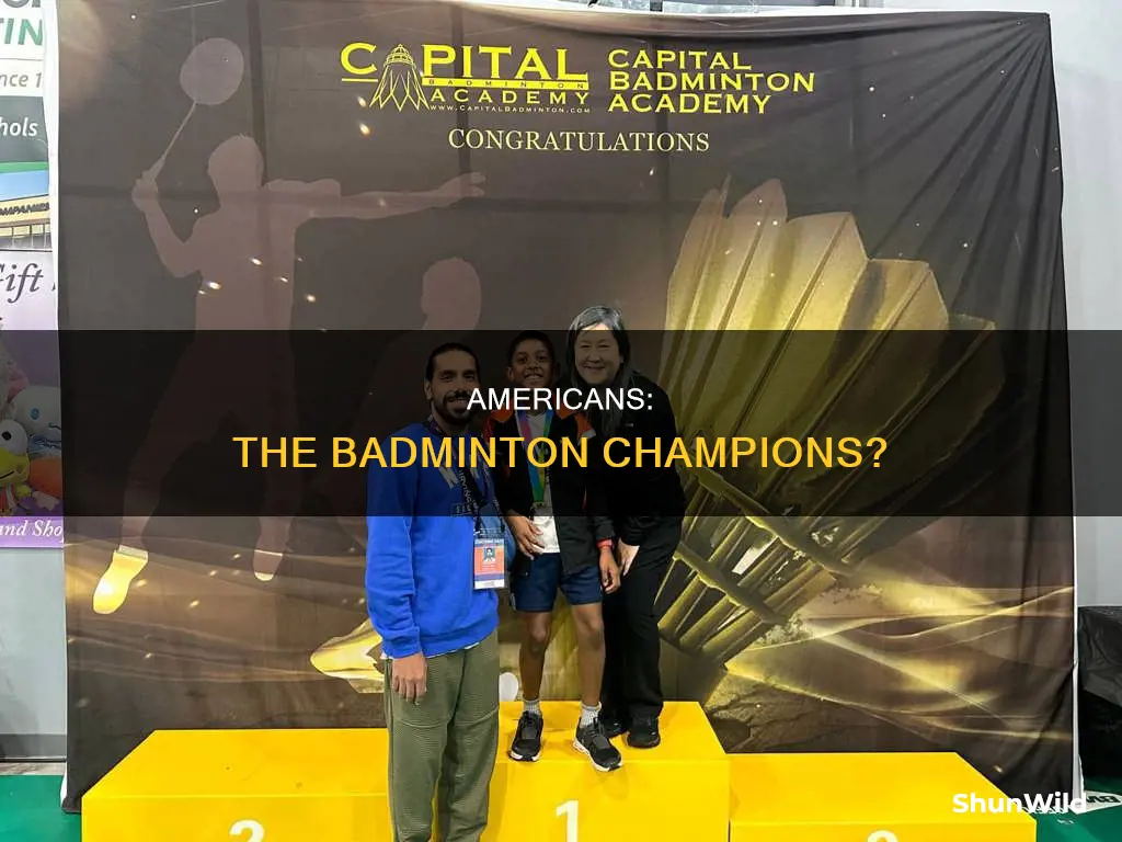 has someone from usa won badminton