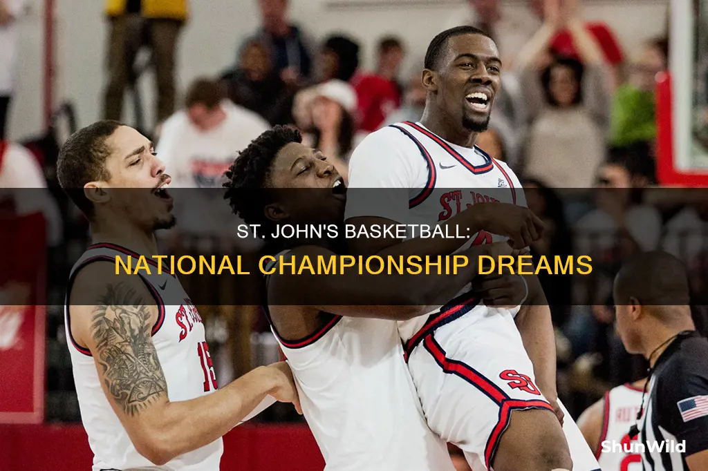 has st johns ever won a basketball national championship