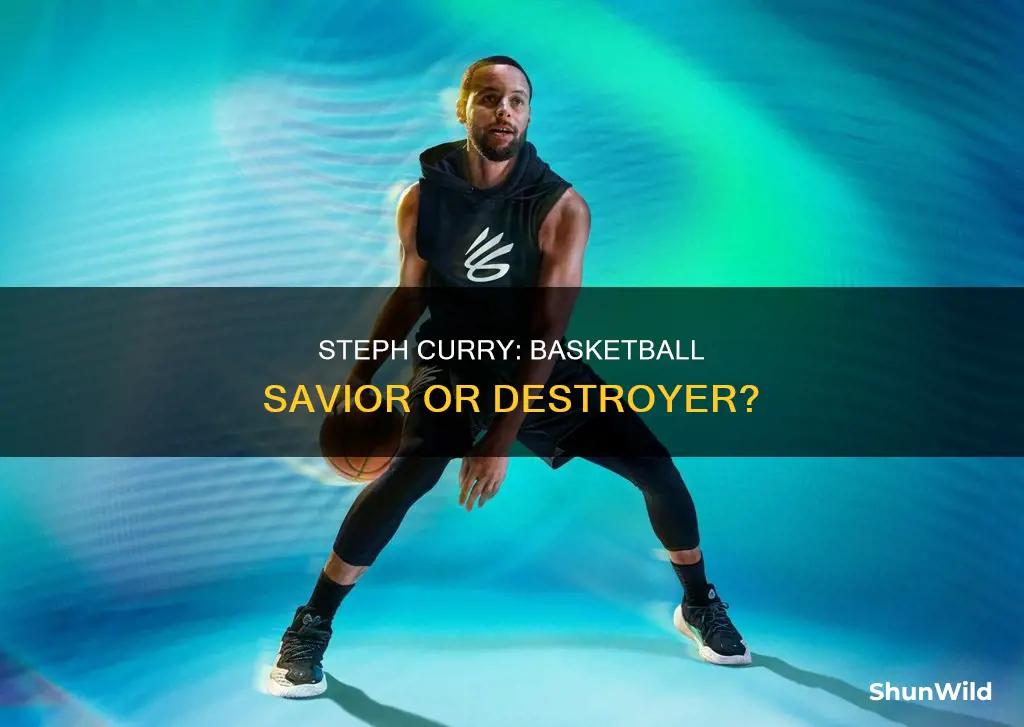 has steph curry ruined basketball