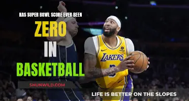 Super Bowl and Zero Scores: Basketball's Unique History