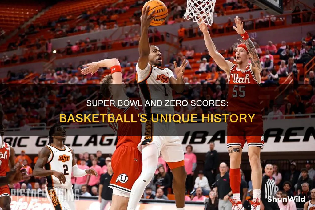 has super bowl score ever been zero in basketball