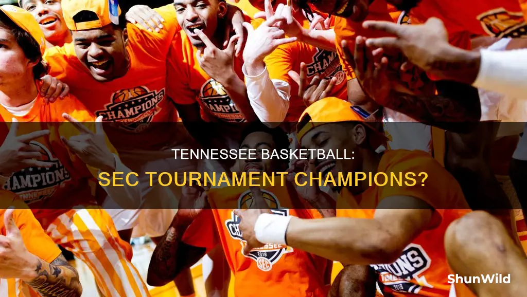 has tennessee basketball ever won the sec tournament