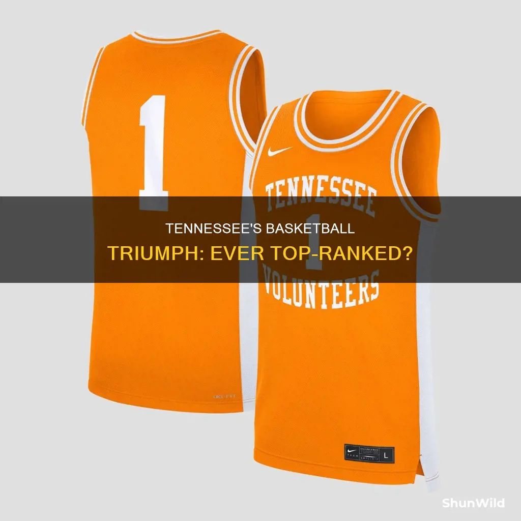 has tennessee ever been number one in basketball