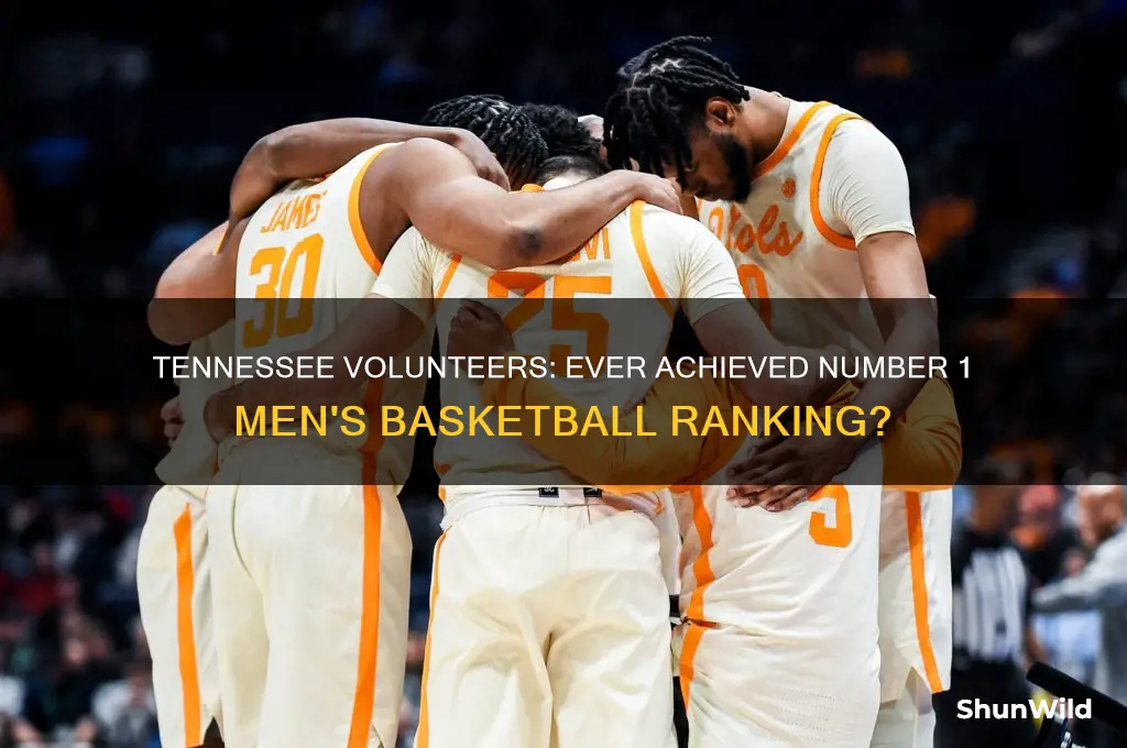 has tennessee mens basketball ever been no 1